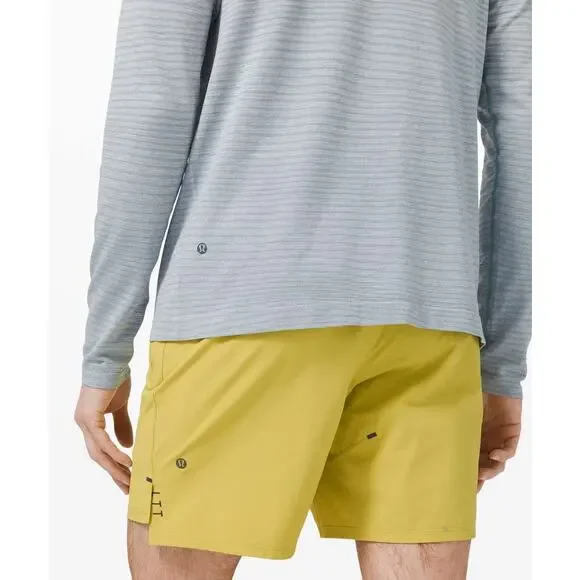 Lululemon Metal Vent Tech 1/2 Zip‎ Sweatshirt Wave Fade Chambray Size XL - Picture 2 of 11